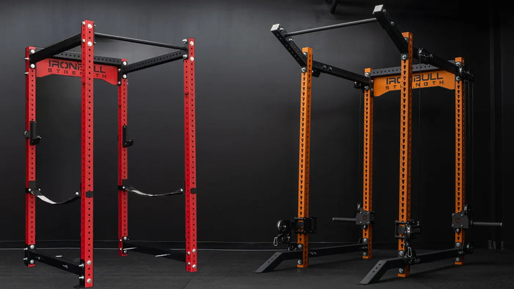 Comparing the PR1 Rack and PR2 Rack with the Frankenstein Series Racks by Iron Bull Strength