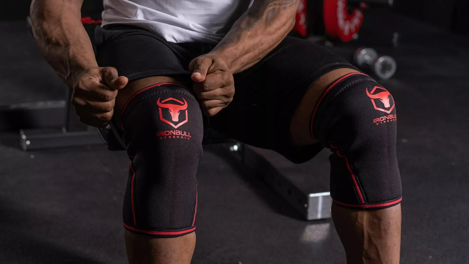 Protège-genou - Fitness - haltérophilie - Bandage élastique Protège-genou - Fitness - haltérophilie - Bandage élastique