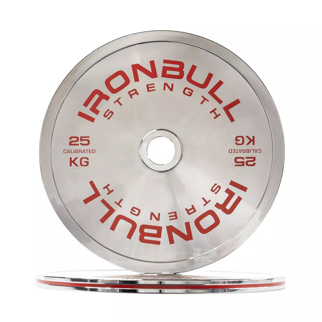 Calibrated Chrome Weight Plates Sets (KG) Iron Bull Strength