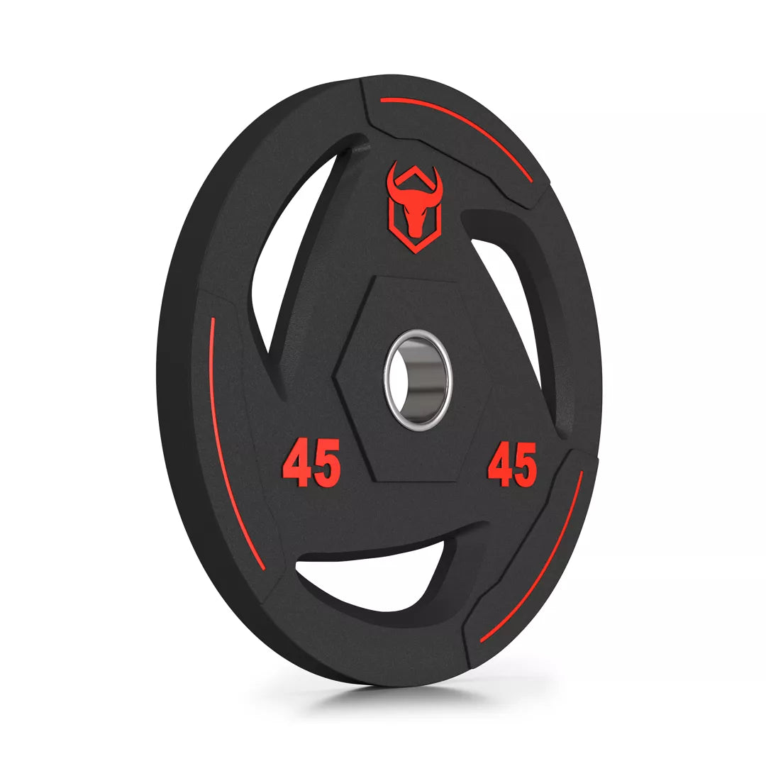 45 lb rubber weight plates clearance