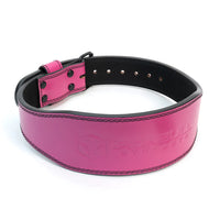 Premium 10mm Tapered Single Prong Pink Belt - IPF Approved