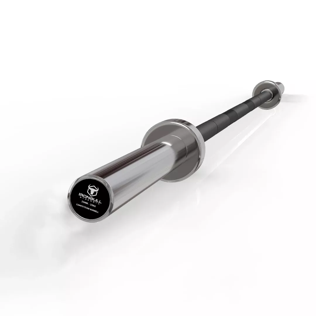 Barre de Compétition pour Femmes - Chrome Noir