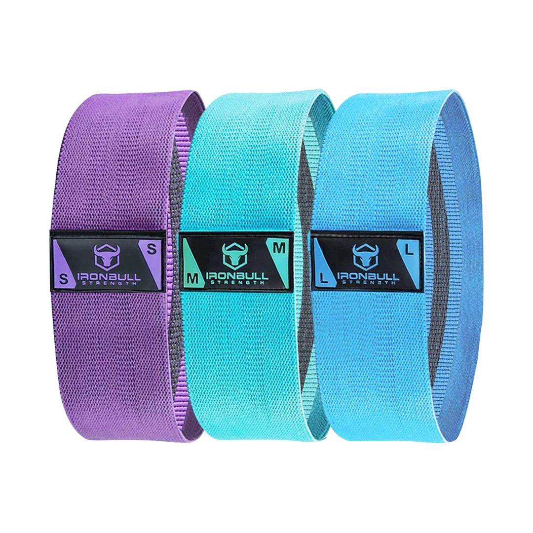 H&S Bandes De Résistance En Tissu Doux Pour Yoga & Pilates - Sangles D'Étirement Réglables Pour Jambes Et Hanches