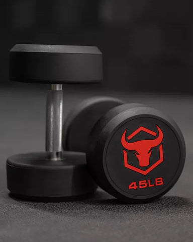 Rubber Dumbbells
