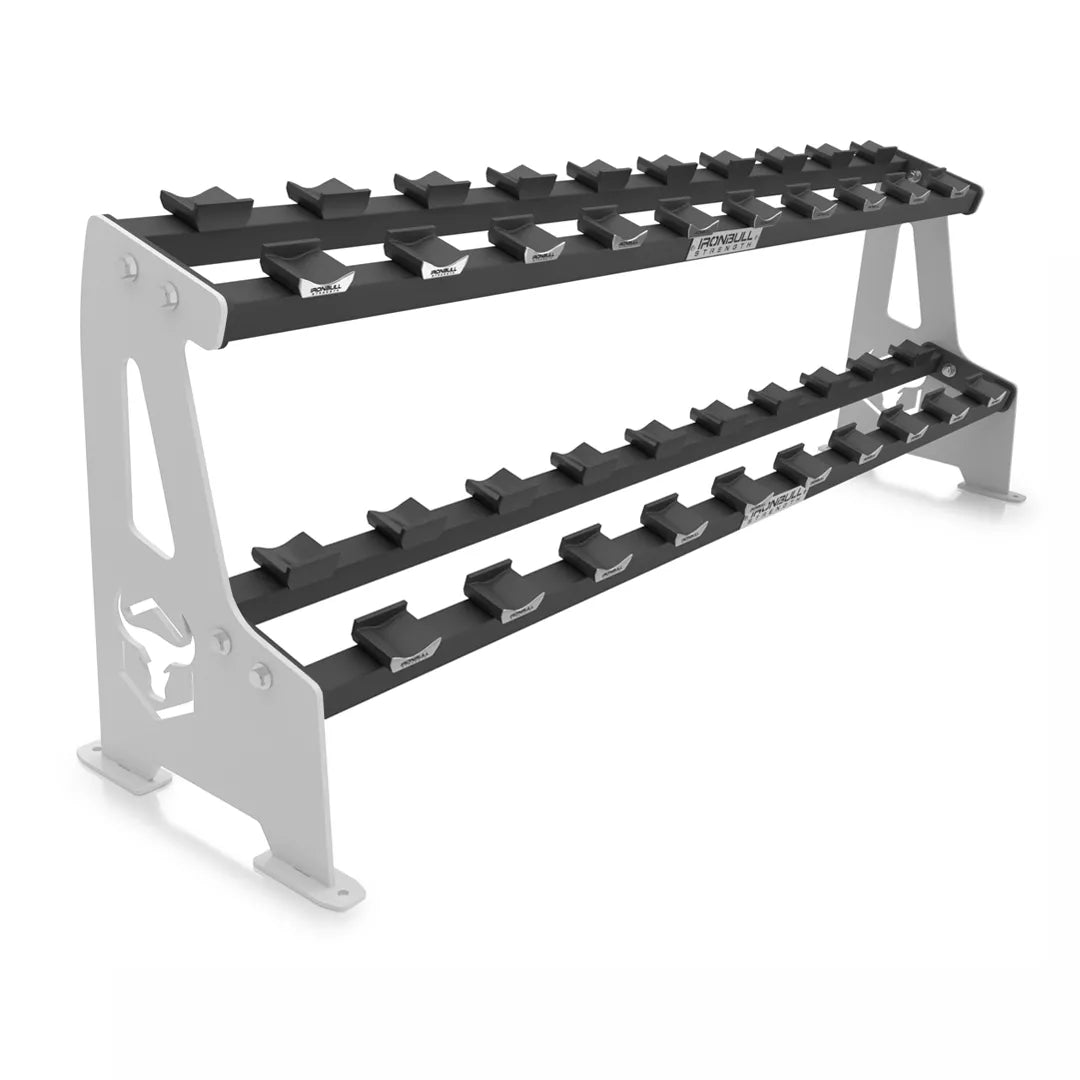 2-Tier Commercial Dumbbell Rack