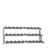 3-Tier Commercial Dumbbell Rack