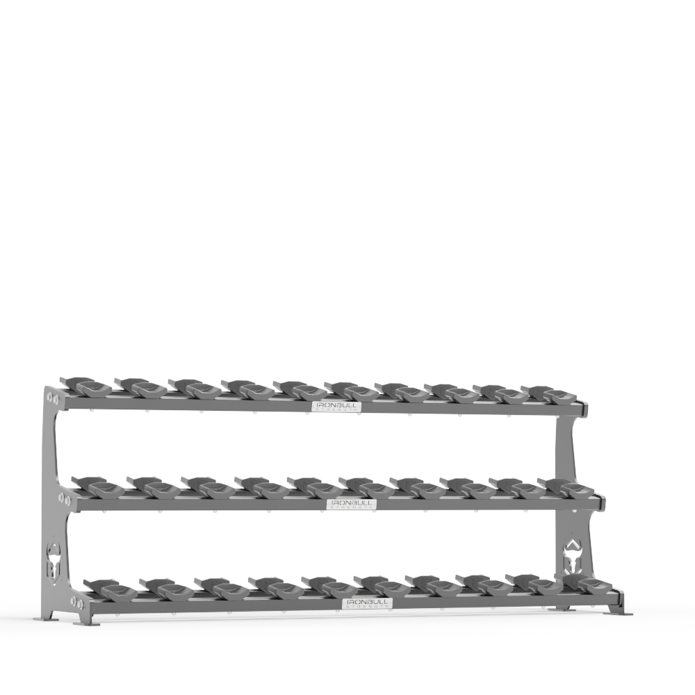 3-Tier Commercial Dumbbell Rack