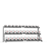 3-Tier Commercial Dumbbell Rack