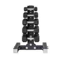 Support vertical pour haltères hexagonaux | 5 paires (5-25 lb)
