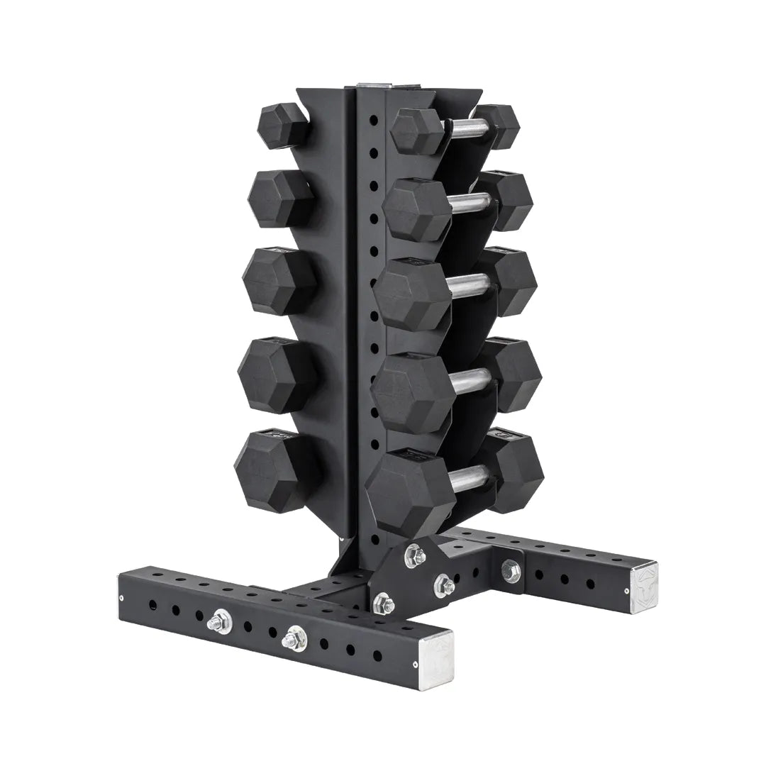 Support vertical pour haltères hexagonaux | 5 paires (5-25 lb)