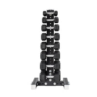 Support vertical pour haltères hexagonaux | 8 paires (5 à 40 lb)