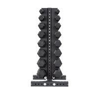 Support vertical pour haltères hexagonaux | 8 paires (5 à 40 lb)