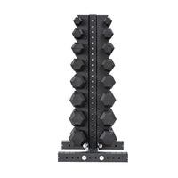Support vertical pour haltères hexagonaux | 8 paires (5 à 40 lb)