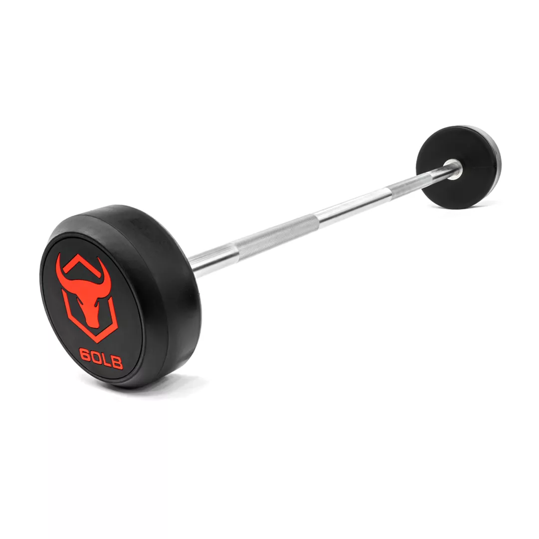 Straight Fixed Commercial Barbells Iron Bull Strength Canada