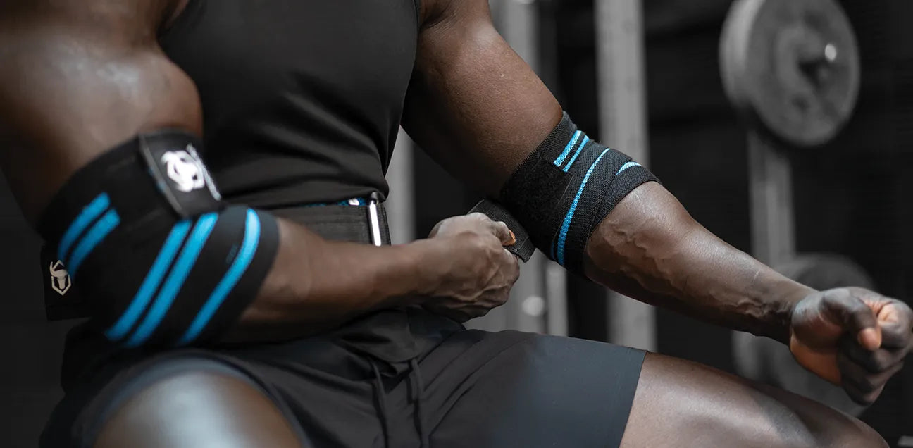 Elbow Wraps for Weightlifting Iron Bull Strength Canada