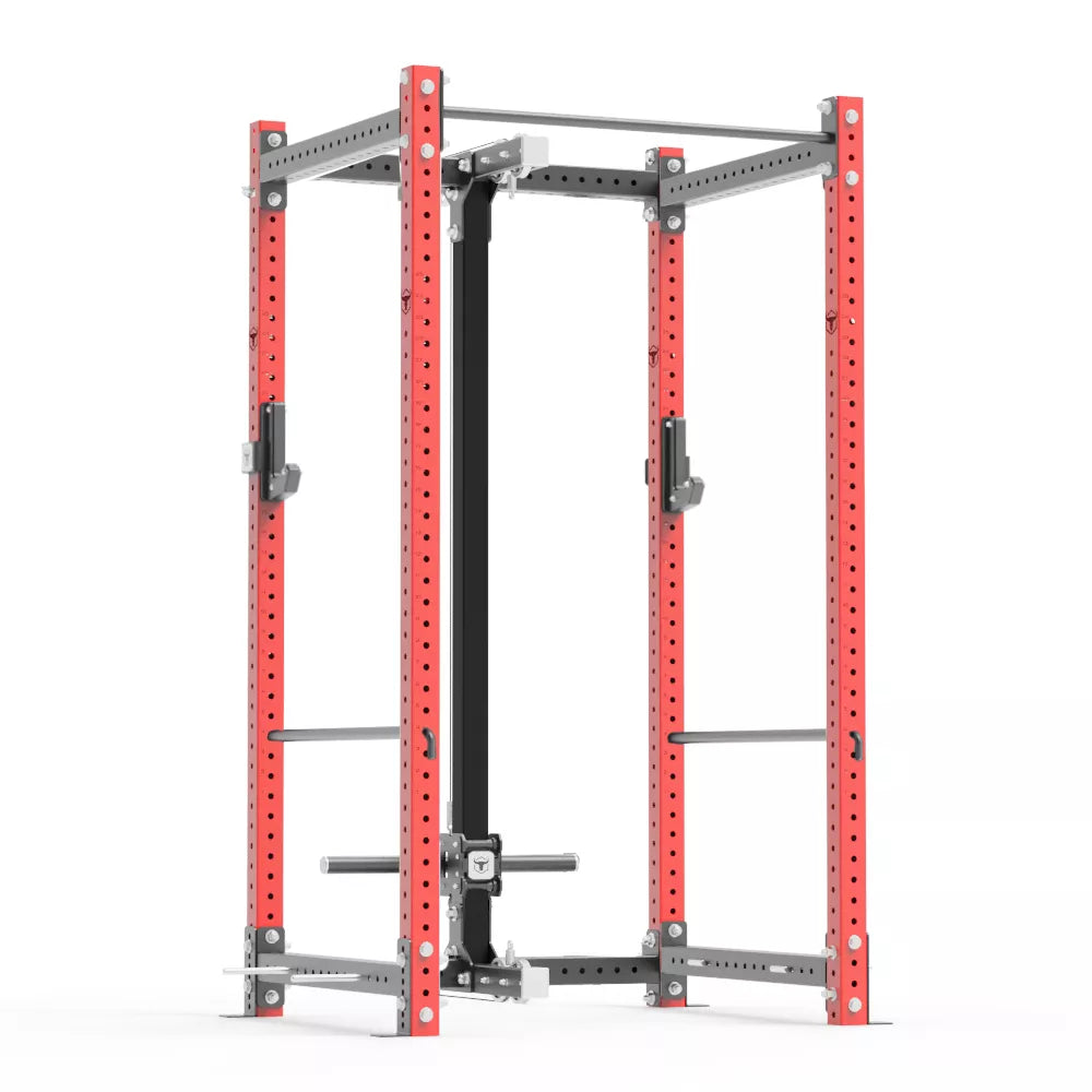 PR-HL Power Rack with High/Low Cable Pulley System 84"