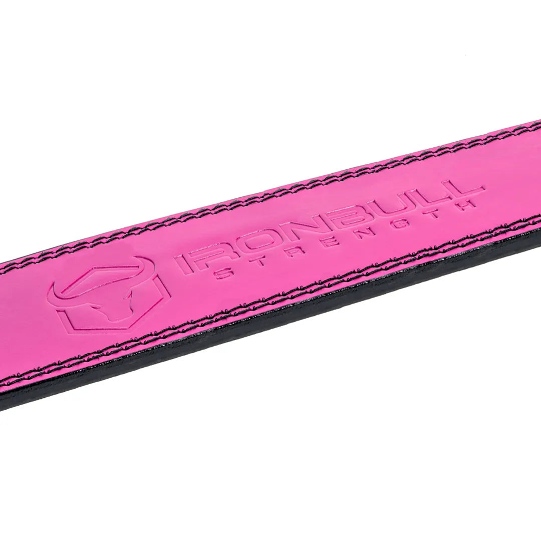 Premium 10mm 3" Pink Lever Belt - IPF Approved
