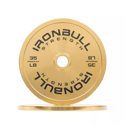 Premium Gold Weight Plates & Sets (LB)