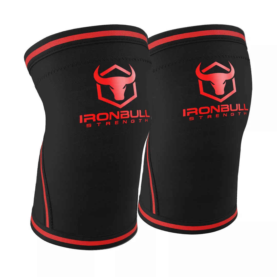 7mm Knee Sleeves | Iron Bull Strength
